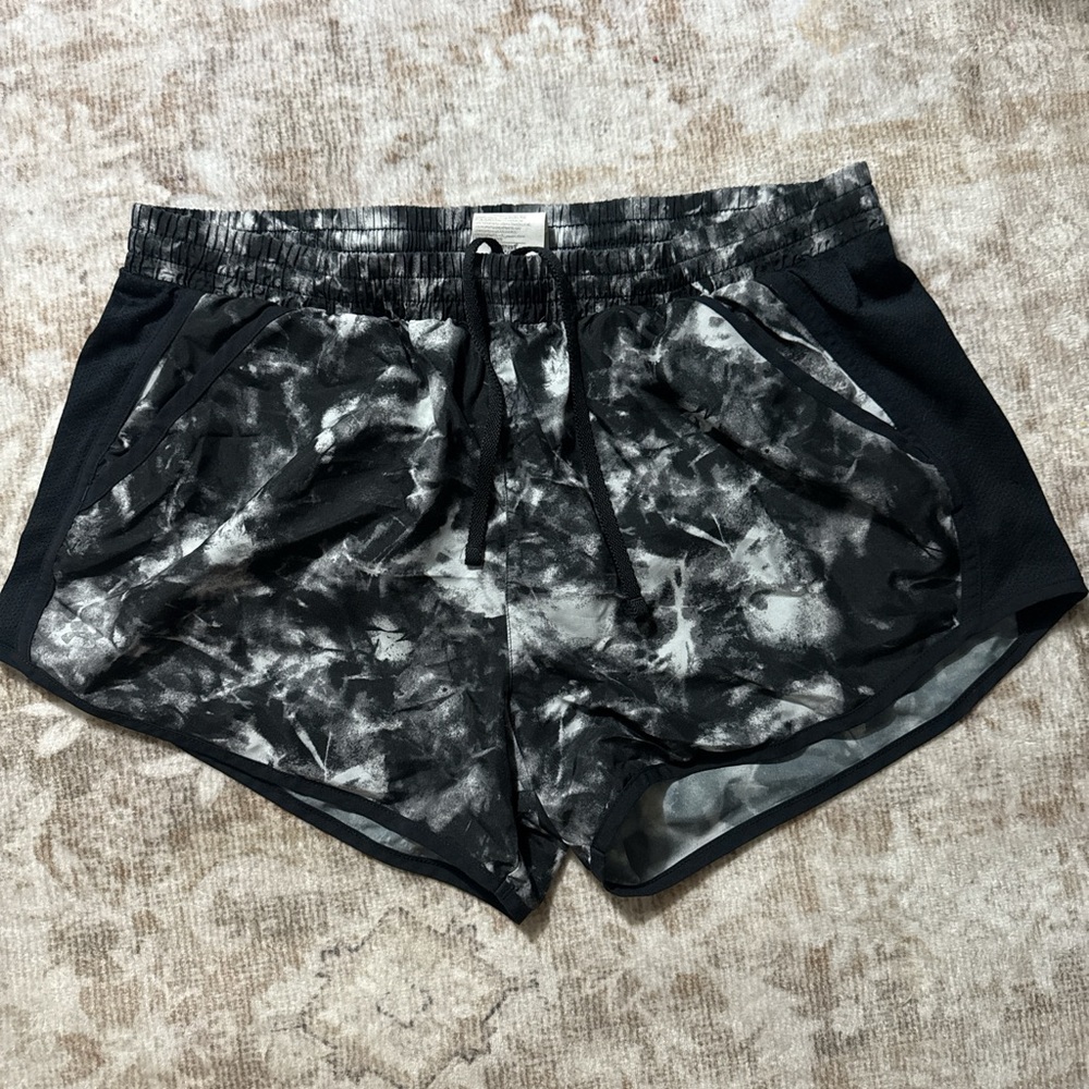 LG Black and Gray Athletic Women's Shorts
